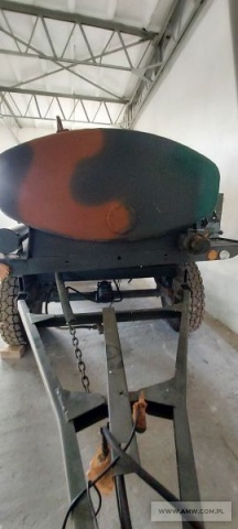 Cysterna paliwowa 4M3 na przyczepie D-46A CP-4 